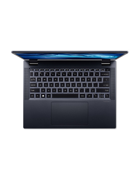 NX.VUMEX.00J,Laptop Acer Travel Mate P4 TMP414-41, AMD Ryzen 5 PRO 6650U, 14inch, RAM 16GB, SSD 512GB, Albastru