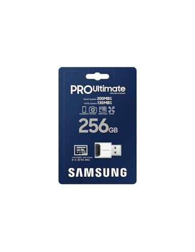 MB-MY256SB/WW,Samsung MB-MY256SB/WW, 256 Giga Bites, MicroSDXC, UHS-I, 200 MB/s, 130 MB/s, Class 3 (U3)