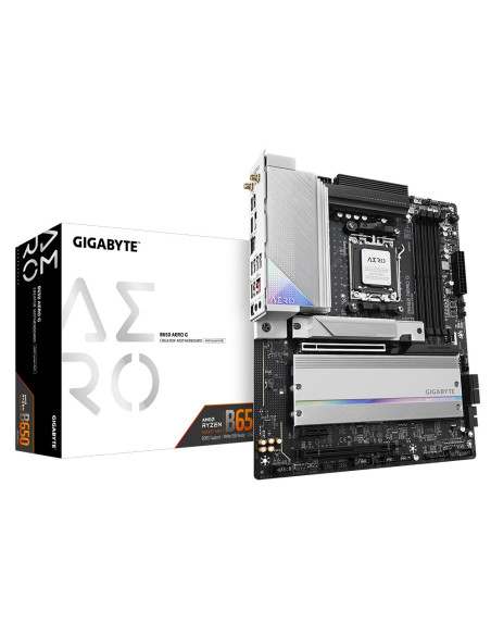 B650 AERO G,Placa de baza Gigabyte B650 AERO G AM5 4x DDR5, 3x PCIE x16, 3x M.2, 1x USB TYPE-C 1x HDMI, 4x SATA 6GB/s, ATX "B650