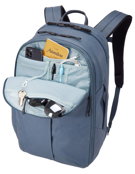 3205018,Thule Aion TATB128 Dark Slate, Urban, Băiat, 39,6 cm (15.6"), Compartiment pentru notebook, Impermeabil, Poliester recic