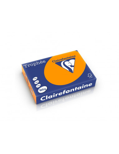 Carton color Clairefontaine Intens, Portocaliu,HCO002