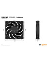 BL092,Ventilator be quiet! "SILENT WINGS 4"120mm 1600 rpm, Fluid Dynamic Bearing, 3-pin, "BL092"