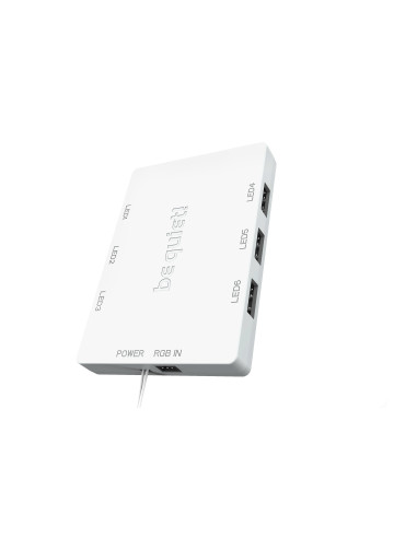 BL103,Set 3 ventilatoare be quiet! "LIGHT WINGS White"140mm 2200 rpm, Rifle bearing, 4-pin PWM, ARGB LED, "BL103"