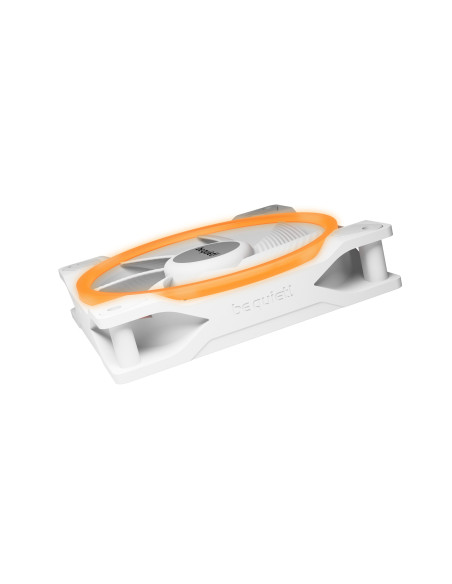 BL100,Set 3 ventilatoare be quiet! "LIGHT WINGS White"120mm 1700 rpm, Rifle bearing, 4-pin PWM, ARGB LED, "BL100"