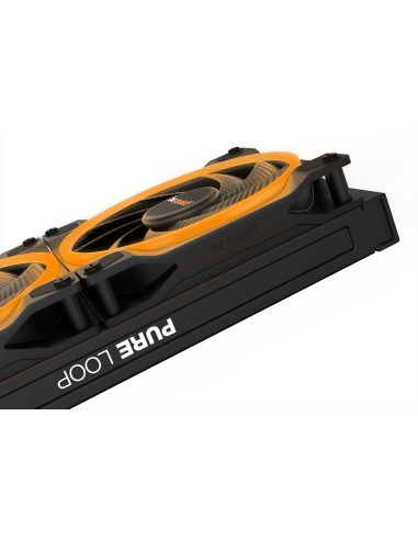 BL079,Set 3 ventilatoare be quiet! "LIGHT WINGS"140mm 2200 rpm, Rifle bearing, 4-pin PWM, ARGB LED, "BL079"