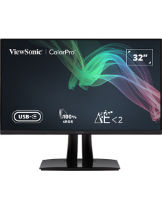 VP3256-4K,Monitor Viewsonic VP56, 81,3 cm (32"), 3840 x 2160 Pixel, 4K Ultra HD, LED, 5 ms, Negru