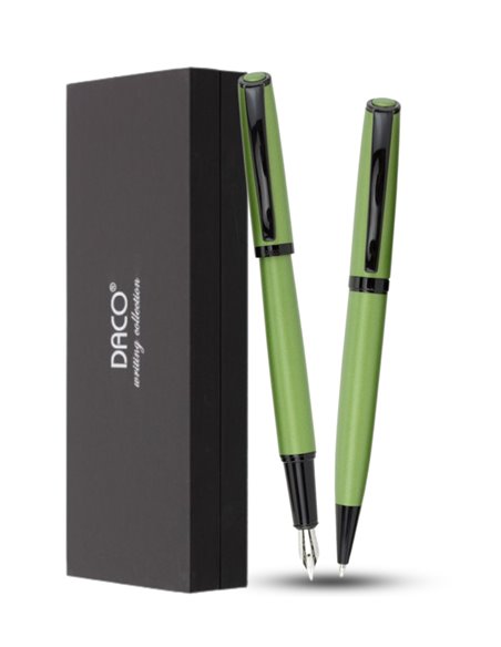SE279V,Set pix si stilou DACO SE279V, Verde/Negru