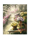 GBN409_4050,Goblen cu Diamante patrate, 40x50 cm, cod GBN-409