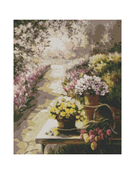 GBN409_4050,Goblen cu Diamante patrate, 40x50 cm, cod GBN-409