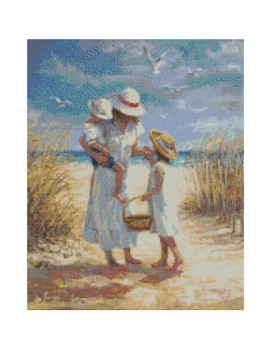 GBN399_4050,Goblen cu Diamante patrate, 40x50 cm, cod GBN-399