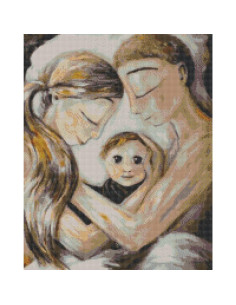 GBN395_4050,Goblen cu Diamante patrate, 40x50 cm, cod GBN-395 2