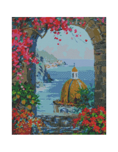 GBN217_4050,Goblen cu Diamante patrate, 40x50 cm, cod GBN-217