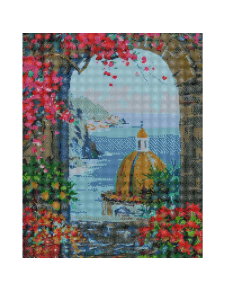 GBN217_4050,Goblen cu Diamante patrate, 40x50 cm, cod GBN-217