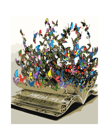 GBN296_4050,Goblen cu Diamante patrate, 40x50 cm, Morfism Literar, GBN-296