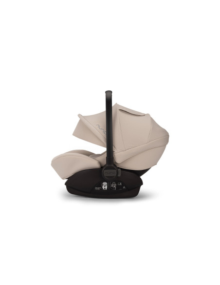BB-CS11306BISGLSET,Nuna - Set scoica auto i-size ARRA Next Biscotti + Baza isofix BASE next i-Size pentru ARRA next, testata ADA