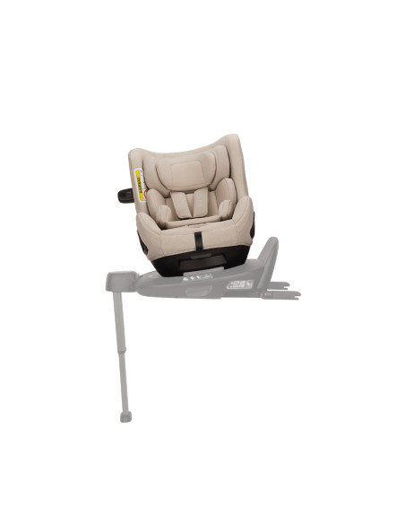 BB-CS14910BISGLSET,Nuna - Set Scaun auto rotativ i-Size TODL next Biscotti, 40-105 cm + Baza isofix BASE next i-Size pentru TODL