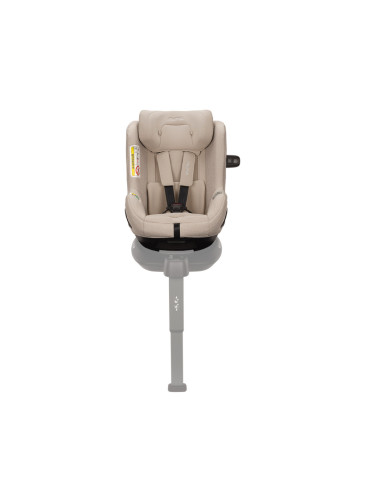 BB-CS14910BISGLSET,Nuna - Set Scaun auto rotativ i-Size TODL next Biscotti, 40-105 cm + Baza isofix BASE next i-Size pentru TODL