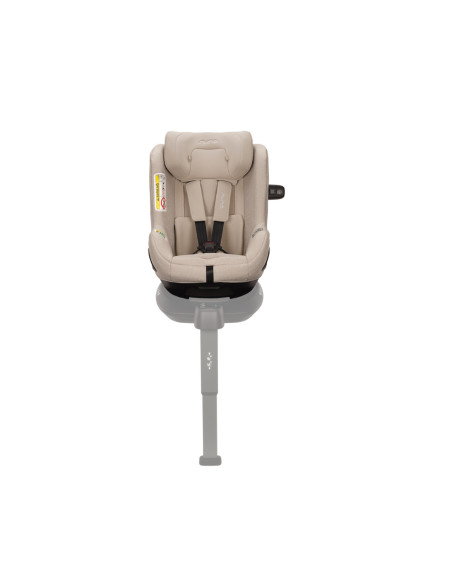 BB-CS14910BISGLSET,Nuna - Set Scaun auto rotativ i-Size TODL next Biscotti, 40-105 cm + Baza isofix BASE next i-Size pentru TODL