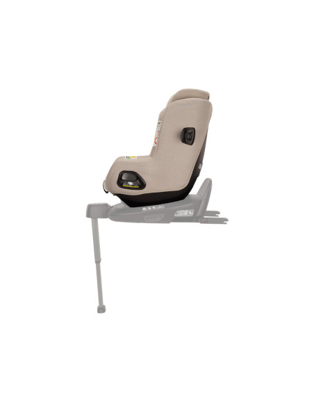 BB-CS14910BISGLSET,Nuna - Set Scaun auto rotativ i-Size TODL next Biscotti, 40-105 cm + Baza isofix BASE next i-Size pentru TODL