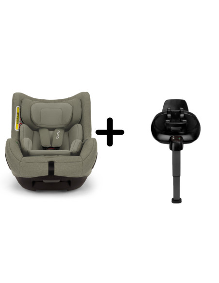 BB-CS14910PNEGLSET,Nuna - Set Scaun auto rotativ i-Size TODL next Pine, 40-105 cm + Baza isofix BASE next i-Size pentru TODL nex