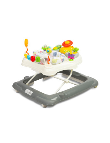 TOYZ-2039,Premergator cu scaun rotativ 360° maxim 12 Kg Toyz STEPP Gri