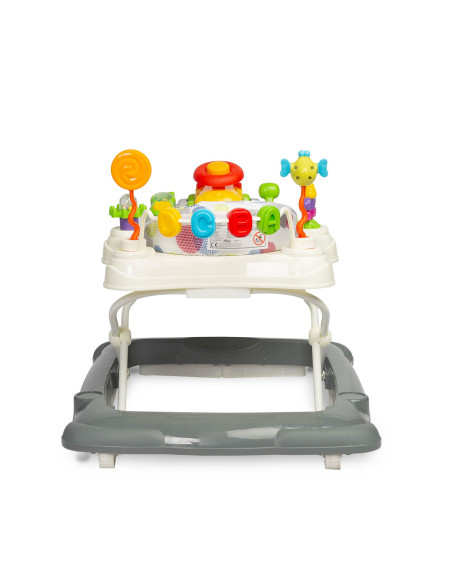 TOYZ-2039,Premergator cu scaun rotativ 360° maxim 12 Kg Toyz STEPP Gri