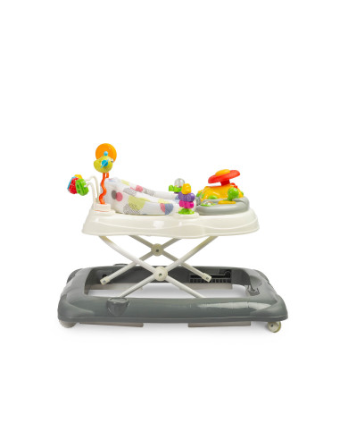 TOYZ-2039,Premergator cu scaun rotativ 360° maxim 12 Kg Toyz STEPP Gri