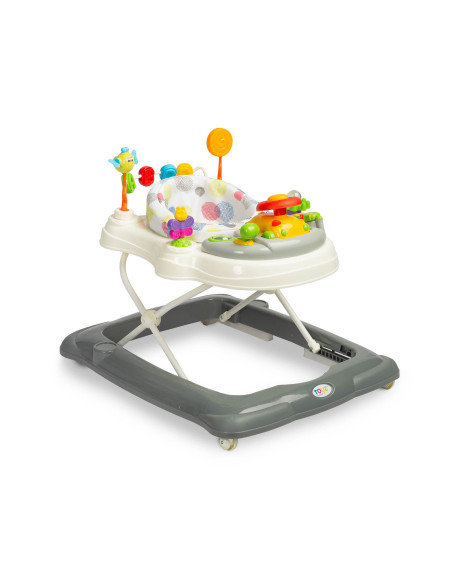 TOYZ-2039,Premergator cu scaun rotativ 360° maxim 12 Kg Toyz STEPP Gri