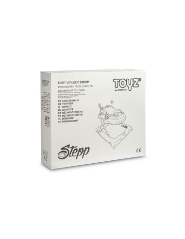 TOYZ-2039,Premergator cu scaun rotativ 360° maxim 12 Kg Toyz STEPP Gri