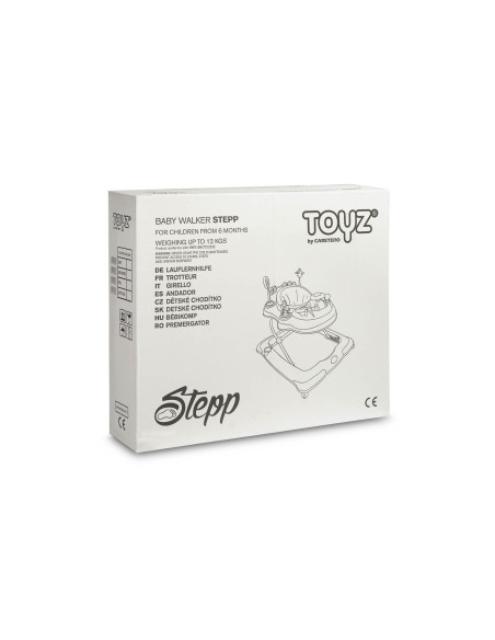 TOYZ-2039,Premergator cu scaun rotativ 360° maxim 12 Kg Toyz STEPP Gri