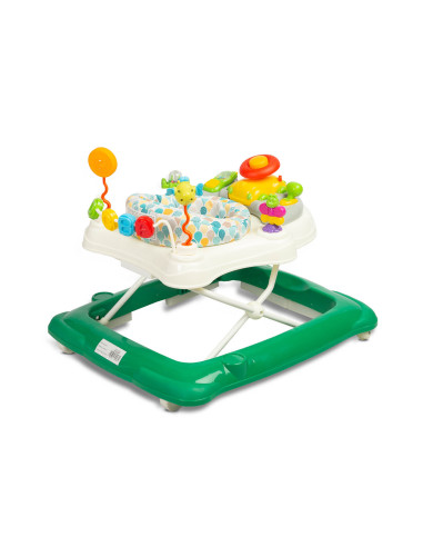 TOYZ-20390,Premergator cu scaun rotativ 360° maxim 12 Kg Toyz STEPP Verde Inchis