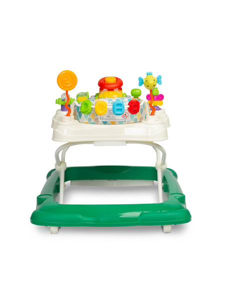 TOYZ-20390,Premergator cu scaun rotativ 360° maxim 12 Kg Toyz STEPP Verde Inchis