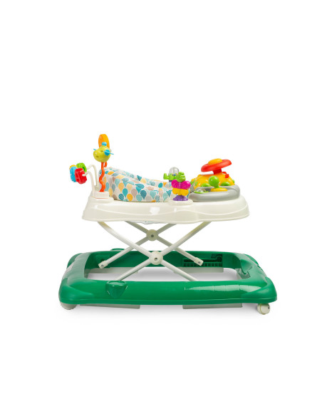 TOYZ-20390,Premergator cu scaun rotativ 360° maxim 12 Kg Toyz STEPP Verde Inchis