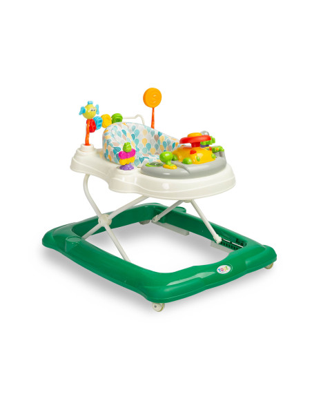 TOYZ-20390,Premergator cu scaun rotativ 360° maxim 12 Kg Toyz STEPP Verde Inchis