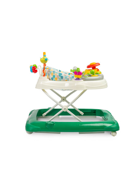 TOYZ-20390,Premergator cu scaun rotativ 360° maxim 12 Kg Toyz STEPP Verde Inchis