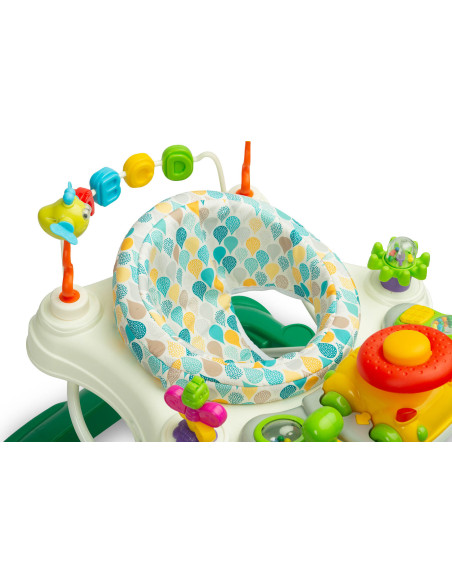 TOYZ-20390,Premergator cu scaun rotativ 360° maxim 12 Kg Toyz STEPP Verde Inchis