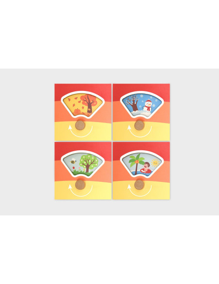 CD76095,Panou de motricitate fina - curcubeu