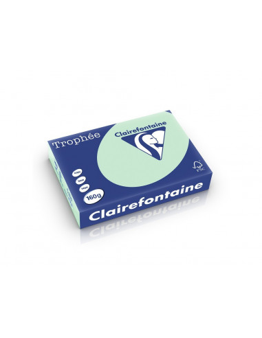 Carton color Clairefontaine Pastel, Verde,HCO015