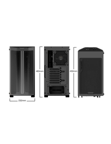 BGW43,CARCASA be quiet! "PURE BASE 500 FX Black", Middle Tower, ATX, fara sursa BGW43,CARCASA be quiet! "PURE BASE 500 FX Black", Middle Tower, ATX, fara sursa