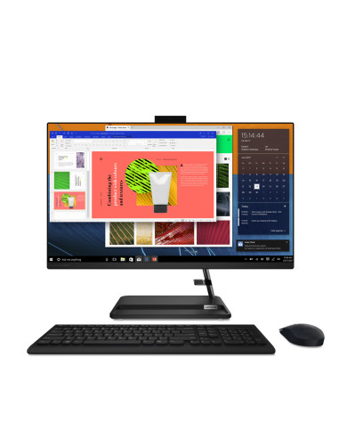 F0FY00MHRI,Calculator Lenovo IdeaCentre AIO 3 27ALC6, AMD Ryzen 5 7530U, 27inch, RAM 16GB, SSD 512GB, Negru