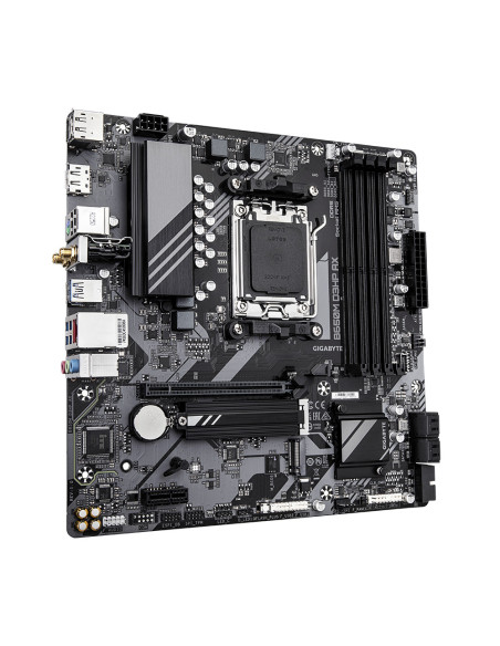 B650M D3HP AX,Placa de baza Gigabyte B650M D3HP AX AM5, 4x DDR5, 2x DP 1x HDMI, 1x PCIE x16 1x PCIE x1, 2x M.2, 4x SATA 6gb/s, m
