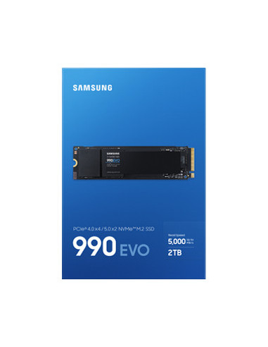 MZ-V9E2T0BW,SSD Samsung 990 EVO - 2TB - NVMe - M.2 "MZ-V9E2T0BW"
