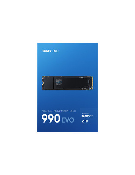 MZ-V9E2T0BW,SSD Samsung 990 EVO - 2TB - NVMe - M.2 "MZ-V9E2T0BW"