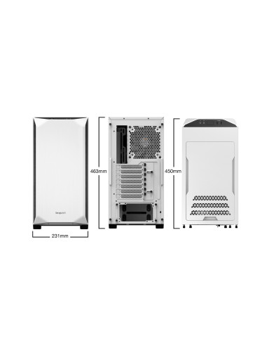 BGW35,Carcasa be quiet! Pure Base 500 Window White, Fara sursa