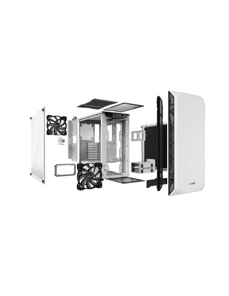 BGW35,Carcasa be quiet! Pure Base 500 Window White, Fara sursa