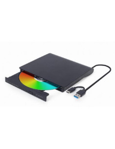 DVD-USB-03,Unitate Optica Externa Gembird DVD-USB-03, USB 3.1, Negru