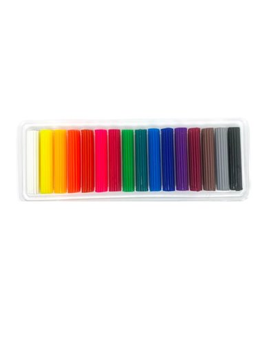 9570797,Plastilina Herlitz, set 16 culori, in cutie de carton 9570797,Plastilina Herlitz, set 16 culori, in cutie de carton