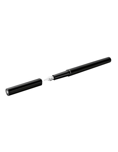823654,Stilou Ineo Elements Pelikan, penita M, in cutie metalica pentru cadou, Black Rock 823654,Stilou Ineo Elements Pelikan, penita M, in cutie metalica pentru cadou, Black Rock