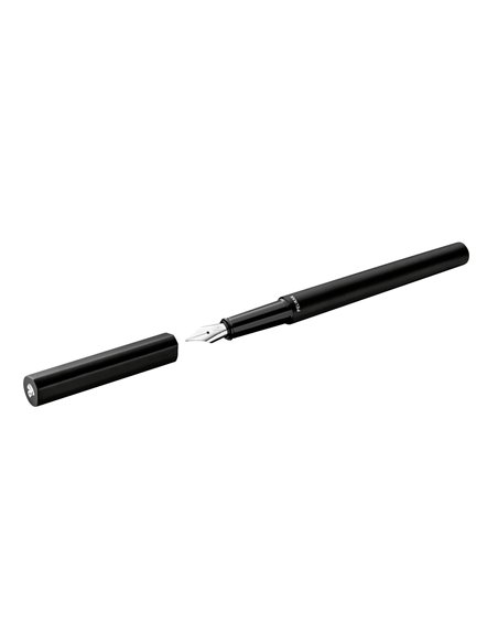 823654,Stilou Ineo Elements Pelikan, penita M, in cutie metalica pentru cadou, Black Rock 823654,Stilou Ineo Elements Pelikan, penita M, in cutie metalica pentru cadou, Black Rock
