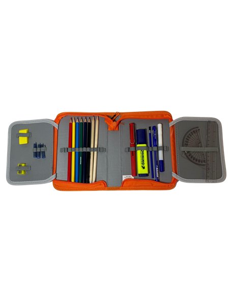 MCPE23ME05,Penar echipat 1 fermoar 2 extensii, 23 piese, Motiv geometric